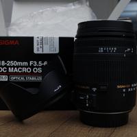 Sigma 18-250mm f/3.5-6.3 DC Macro OS HSM CANON