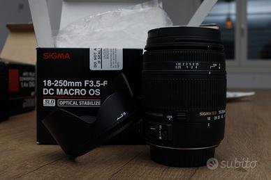 Sigma 18-250mm f/3.5-6.3 DC Macro OS HSM CANON