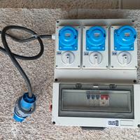 Quadro elettrico mobile da cantiere 9 kw