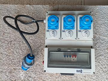 Quadro elettrico mobile da cantiere 9 kw