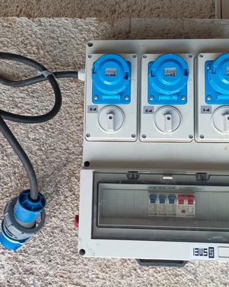 Quadro elettrico mobile da cantiere 9 kw