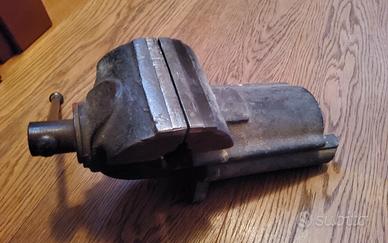 Morsa parallela da banco in ghisa