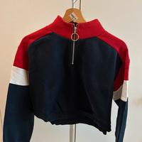 felpa collo alto H&M X