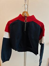 felpa collo alto H&M X