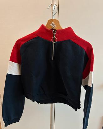 felpa collo alto H&M X