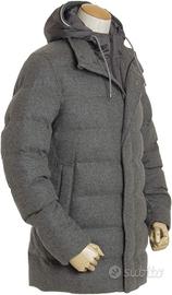 Piumino Herno Lana 50 grigio melange