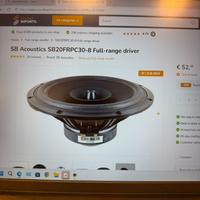 Altoparlanti SB20SRPC30