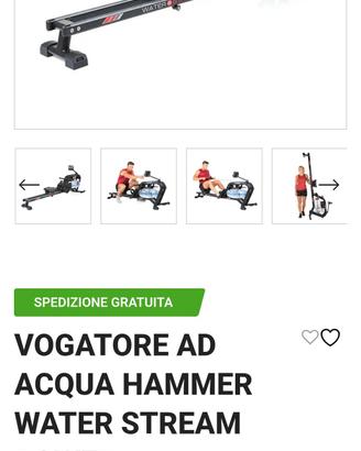 vogatore ad acqua hammer