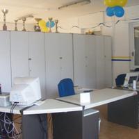 Scrivania da reception angolare