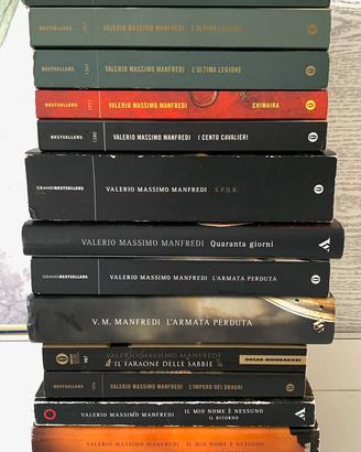 14 libri di Valerio Massimo Manfredi
