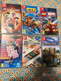 Lotto giochi nintendo switch