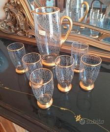 set di bicchieri più brocca