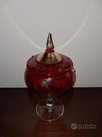 Coppa in vetro vintage