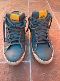 Sneakers alte Lacoste Camous SA Grigio Giallo - 40