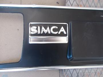 PORTA TARGA  SIMCA  1000