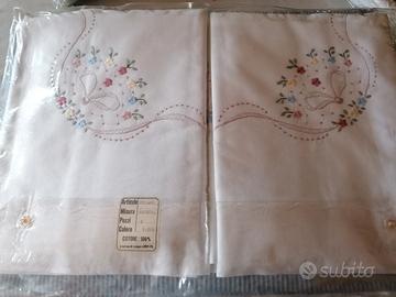 lenzuola  ricamate 