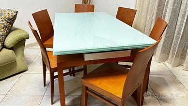 Tavolo "Tonin" con sedie