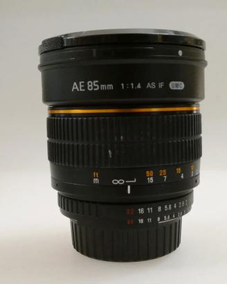 Samyang 85mm f/1.4 AE (per Nikon) - USATO