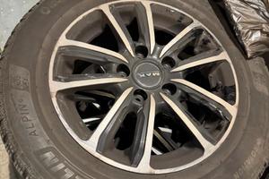 Cerchi originali Mak con gomme invernali