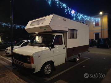 Camper Ford Transit MK2 1979 Benzina 1.6