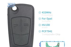 CHIAVE COMPLETA PER OPEL ASTRA H OPEL ZAFIRA B