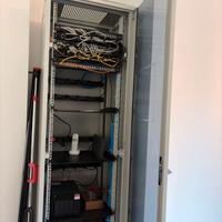 Armadio Rack Professionale 42U completo