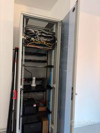 Armadio Rack Professionale 42U completo