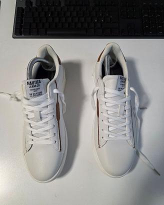 Scarpe nautica Jeans co. bianche