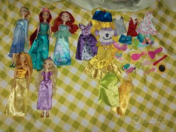 Lotto bambole Disney più Tanya