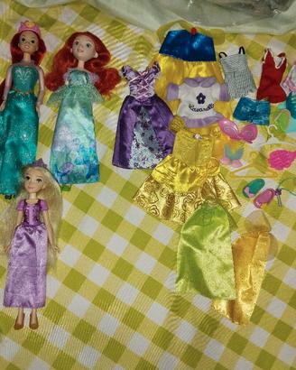 Lotto bambole Disney più Tanya