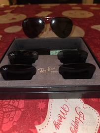 ray ban tech aviatori lenti intercambiabili