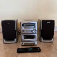 Stereo Aiwa LCX-150EZ con telecomando