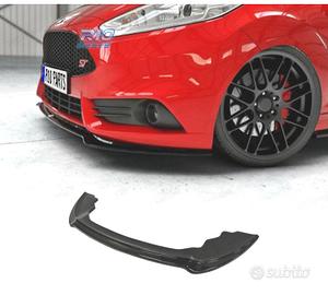 SPOILER LIP FORD FIESTA MK6 12-17 NERO LUCIDO