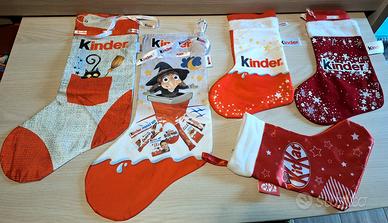 Calze Befana Kinder e KitKat