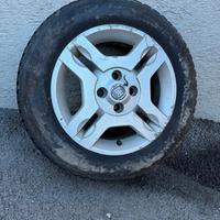 Copertoni ruote invernali con cerchi Fiat Panda