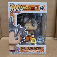 Funko Pop! Goku (Ultra Instinct) #1694 • Glow 