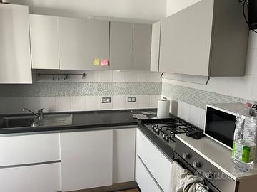 Cucina Febal come nuova, disposizione a L