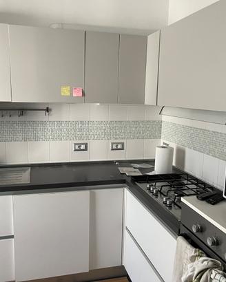 Cucina Febal come nuova, disposizione a L