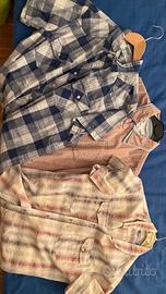 *3 Camicie Uomo XL a Quadretti - Maniche Corte