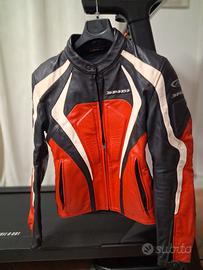 Giacca in pelle Spid per moto