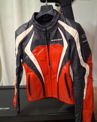 Giacca in pelle Spid per moto