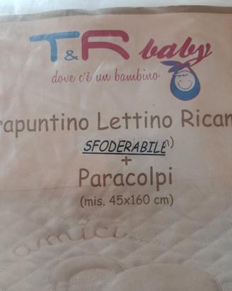 Trapuntino letto ricamato 