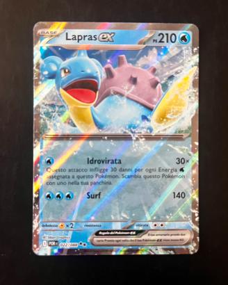 Lapras Ex Carte Pokemon