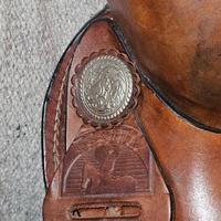 sella Western per monta all'americana 