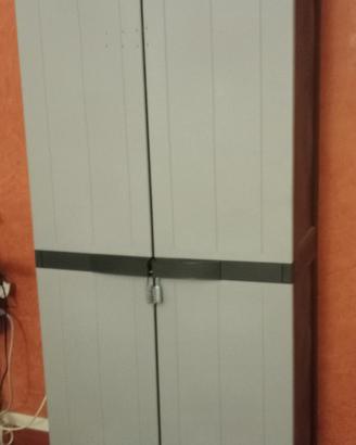 armadio in resina 