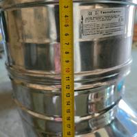 cANNAFUMARIAINOX D.250 NUOVA COMPLETA