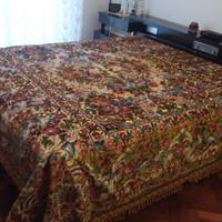 Copriletto artigianato siciliano vintage