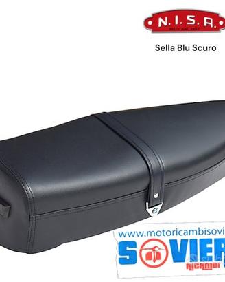 Sella NISA BLU SCURO Vespa PX PE 125 150 200 Prim