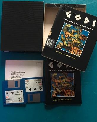Videogioco videogame Gods per Atari ST testato