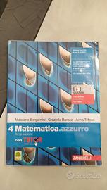 9788808490056 Matematica.azzurro. Vol.4 Zanichelli